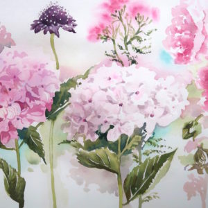 August, a card by Julie King