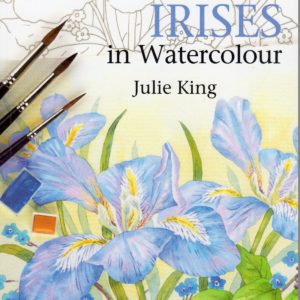 Irises in Watercolour by Julie King