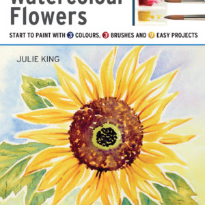 Take Three Colours: Watercolour Flowers by Julie King